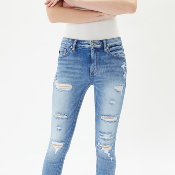 Store Closing‼️ Medium Rise Ankle Skinny Jeans - Picture 2 of 6